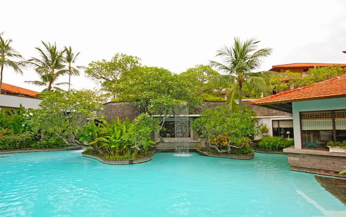 Vue aérienne des quartiers idéaux pour un investissement bali immobilier location