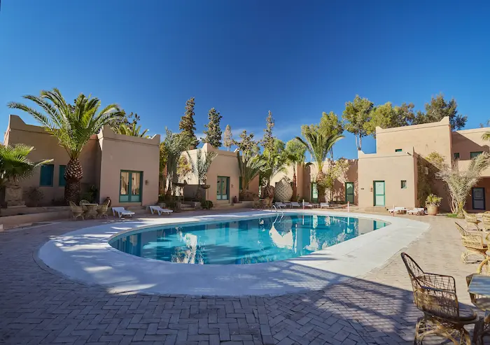 Terrasse avec vue sur Palm Jumeirah, villa à Dubai pour expatriés investisseurs